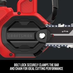 Craftsman Electric Chainsaw 8 A - 14-in - Red -CRAFTSMAN shop 1438115 15366539
