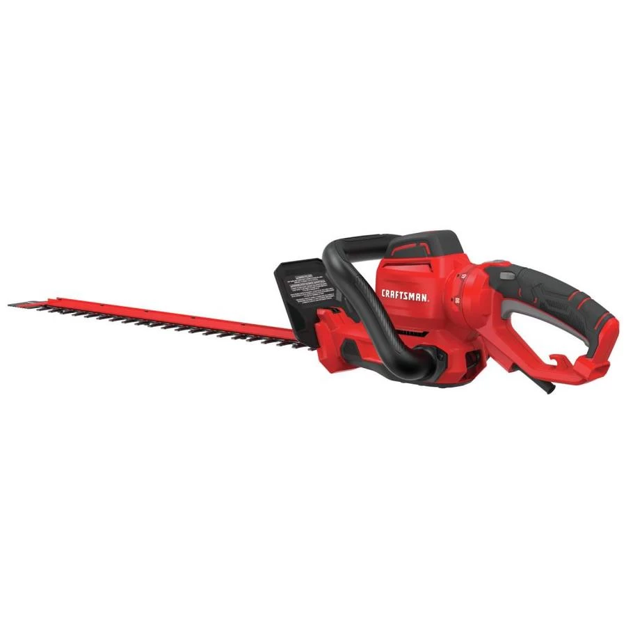 Craftsman Electric Hedge-Trimmer - 24-in - 4 AH - Red 1 Craftsman Electric Hedge-Trimmer - 24-in - 4 AH - Red