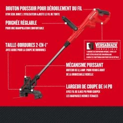 Craftsman Electric String Trimmer - 6.5 A - 14-in -CRAFTSMAN shop 1438123 42675291