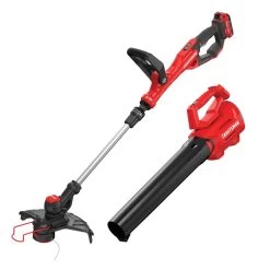 Craftsman V20 Trimmer And Blower Kit - 20-Volt - Lithium-Ion Battery - 13-in Cutting Swath -CRAFTSMAN shop 1438137 12481869 001