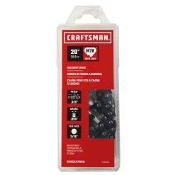 Craftsman M78 20-in Chain For Chainsaw -CRAFTSMAN shop 1438522 60968164 001