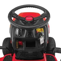 Craftsman T140- 18.5-HP- Single Cylinder - Foot Pedal Automatic- 46-in Cut Width Riding Lawn Mower 14 Craftsman T140- 18.5-HP- Single Cylinder - Foot Pedal Automatic- 46-in Cut Width Riding Lawn Mower -CRAFTSMAN shop 1461299 50034508