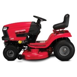 Craftsman T140- 18.5-HP- Single Cylinder - Foot Pedal Automatic- 46-in Cut Width Riding Lawn Mower 16 Craftsman T140- 18.5-HP- Single Cylinder - Foot Pedal Automatic- 46-in Cut Width Riding Lawn Mower -CRAFTSMAN shop 1461299 50034510