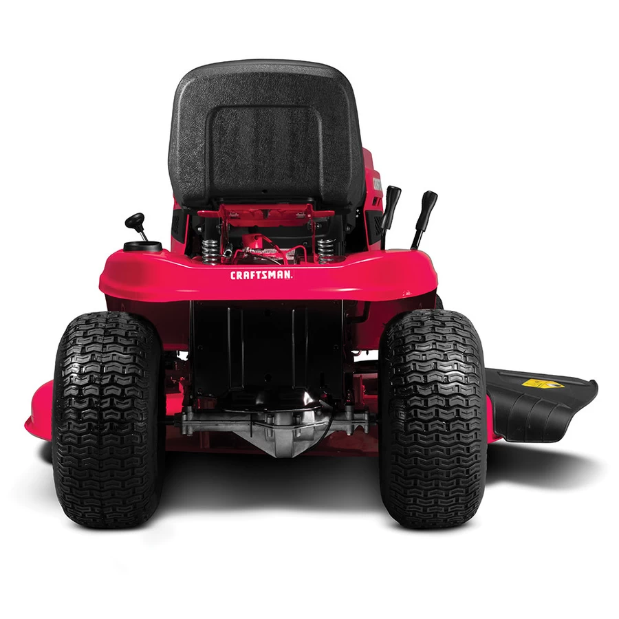 Craftsman T140- 18.5-HP- Single Cylinder - Foot Pedal Automatic- 46-in Cut Width Riding Lawn Mower 9 Craftsman T140- 18.5-HP- Single Cylinder - Foot Pedal Automatic- 46-in Cut Width Riding Lawn Mower - Image 9