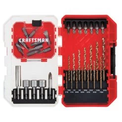 Craftsman 35-Pieces Drill/Driver Steel Accessory Set -CRAFTSMAN shop 1497095 50004140 001