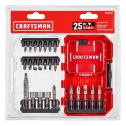 CRAFTSMAN CFT 25PC Screwdriving Bit Set -CRAFTSMAN shop 1497097 50004116