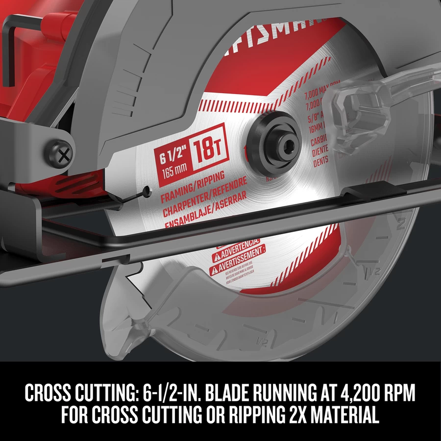 CRAFTSMAN V20 20-Volt Max 4-Tool Power Tool Combo Kit 5 CRAFTSMAN V20 20-Volt Max 4-Tool Power Tool Combo Kit - Image 5