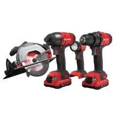 CRAFTSMAN V20 20-Volt Max 4-Tool Power Tool Combo Kit 15 CRAFTSMAN V20 20-Volt Max 4-Tool Power Tool Combo Kit -CRAFTSMAN shop 1519494 44916367 001