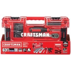 CRAFTSMAN 63-Piece Mechanic's Tool Set -CRAFTSMAN shop 1631445 49954921