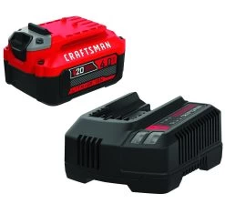 CRAFTSMAN 20V Max Starter Kit 4 Ah And Charger -CRAFTSMAN shop 1631798 44386194 001