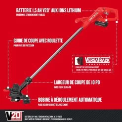 Craftsman Cordless String Trimmer - 20 V - 10-in