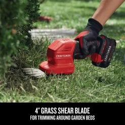 Craftsman 2-in-1 Cordless Electric Hedge Trimmer - 20 V MAX - 8-in 17 Craftsman 2-in-1 Cordless Electric Hedge Trimmer - 20 V MAX - 8-in -CRAFTSMAN shop 2694008 42393623