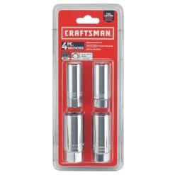 CRAFTSMAN 3/8-in Drive 4-piece Spark Plug Socket Set 5 CRAFTSMAN 3/8-in Drive 4-piece Spark Plug Socket Set -CRAFTSMAN shop 2885968 44393743