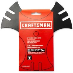 Craftsman Crafstman Tri-Arc Edger Blade - 9-in - Black