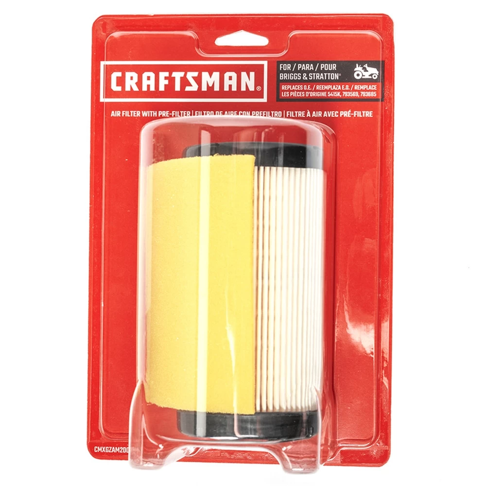 Craftsman Briggs & Stratton Engine Lawn Mower Air Filter 1 Craftsman Briggs & Stratton Engine Lawn Mower Air Filter