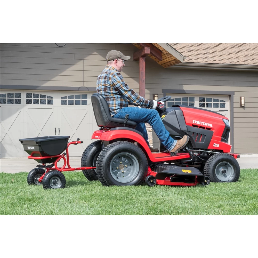 Craftsman 85 Lb Tow Spreader 1 Craftsman 85 Lb Tow Spreader