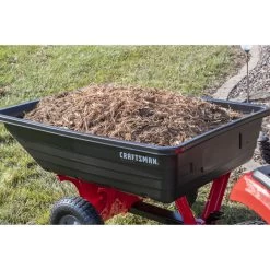 CRAFTSMAN 350-lb Capacity Poly Dump Cart -CRAFTSMAN shop 888941 12426083