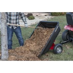 CRAFTSMAN 350-lb Capacity Poly Dump Cart -CRAFTSMAN shop 888941 12426084