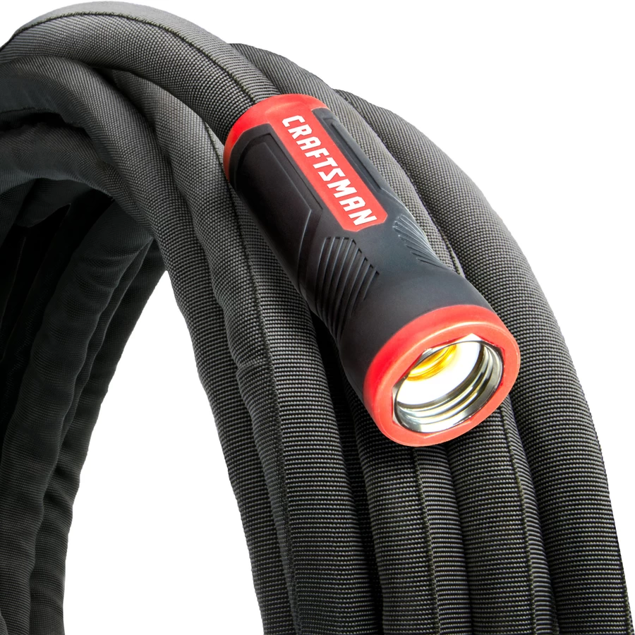 Craftsman(R) Garden Hose - 50' - PVC/Fabric - Black/Red 3 Craftsman(R) Garden Hose - 50' - PVC/Fabric - Black/Red - Image 3