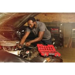 CRAFTSMAN GUN METAL 51-Piece Standard (SAE) Mechanic's Tool Set With Hard -CRAFTSMAN shop 997802 40033657