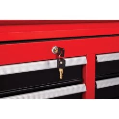 CRAFTSMAN 27-in W X 24.5-in H - 4 Drawer Steel Tool Chest (Red) -CRAFTSMAN shop 997950 08965295