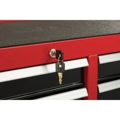 CRAFTSMAN 27-in W X 37.5-in H - 5 Drawer Steel Tool Cabinet (Red) -CRAFTSMAN shop 997951 08965286