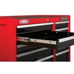 CRAFTSMAN 41-in W X 37.5-in H 10-Drawer Steel Tool Cabinet (Red) -CRAFTSMAN shop 997953 09047288