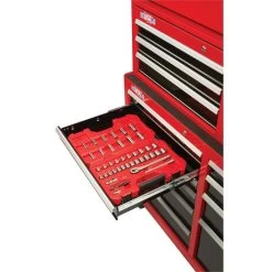 CRAFTSMAN 52-in W X 37.5-in H - 10 Drawer Steel Tool Cabinet (Red) -CRAFTSMAN shop 997955 09047311