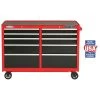 CRAFTSMAN 52-in W X 37.5-in H - 10 Drawer Steel Tool Cabinet (Red)