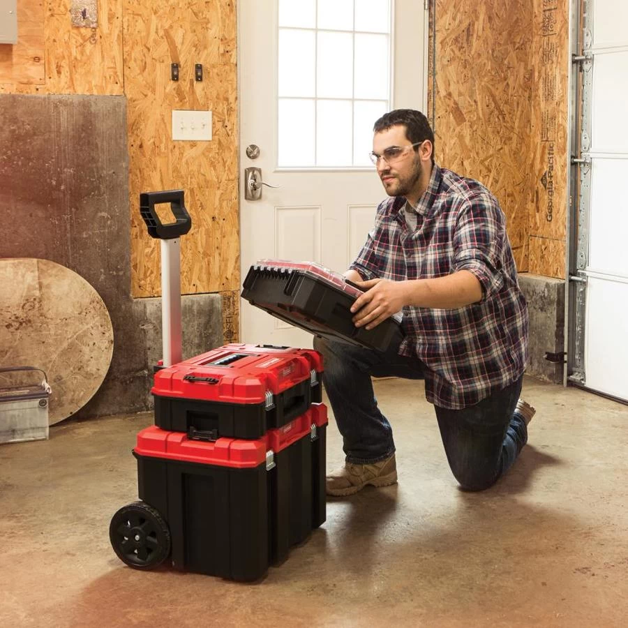 Craftsman Versastack 3-Box Red And Black Portable Storage Tower 4 Craftsman Versastack 3-Box Red And Black Portable Storage Tower - Image 4