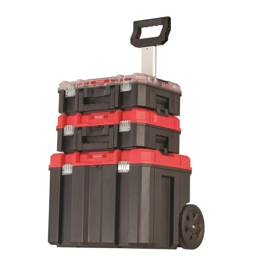 Craftsman Versastack 3-Box Red And Black Portable Storage Tower 5 Craftsman Versastack 3-Box Red And Black Portable Storage Tower - Image 5