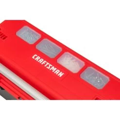 Craftsman 26-in Red And Black Plastic Professional Tool Box -CRAFTSMAN shop 997960 11979896