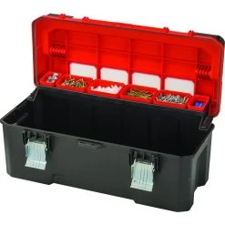 Craftsman 26-in Red And Black Plastic Professional Tool Box -CRAFTSMAN shop 997960 47927777