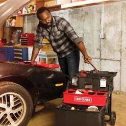 Craftsman 22-in 1-Drawer Black And Red Multi-Level Workshop -CRAFTSMAN shop 997962 11993281